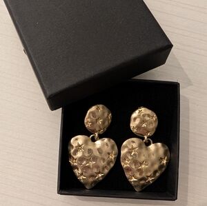 ✨SALE: 2 for 50% off!✨ Gold Heart Earrings With Gift Box